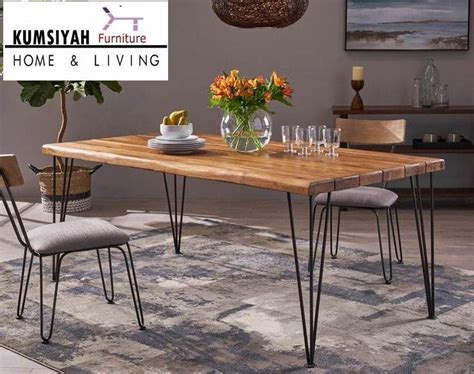 Set Meja Makan Minimalis Kayu Jati Paling Dicari Kumsiyah Furniture