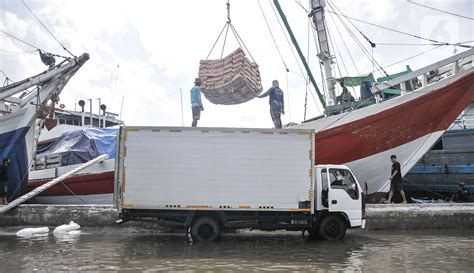 Foto Kawasan Pelabuhan Sunda Kelapa Dan Lodan Raya Tergenang Banjir