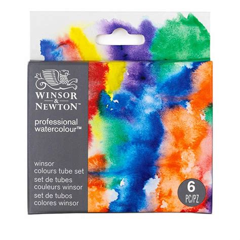 Winsor & Newton Professional Watercolor - Winsor Colours Set of 6 ...