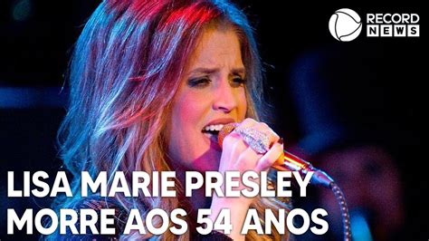 Lisa Marie Presley Filha De Elvis Morre V Tima De Parada Card Aca