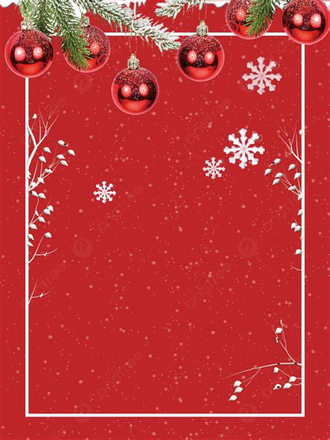 Red Christmas Background Material Wallpaper Image For Free Download ...