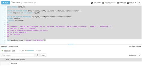 Snowflake Stored Procedures Snowflake Solutions