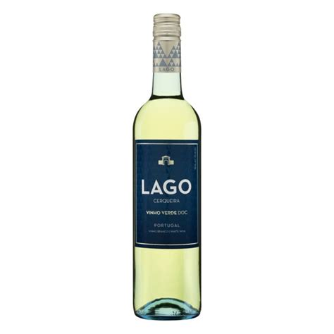 Vinho Português Branco Meio Seco Lago Cerqueira Vinho Verde Garrafa