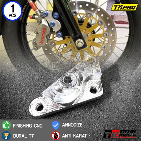 Jual BREKET BRIKET KALIPER BREMBO KTC 4 PISTON RX KING RXKING BUTTOM