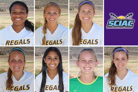 Seven Regals Earn Sciac All Academic California Lutheran University