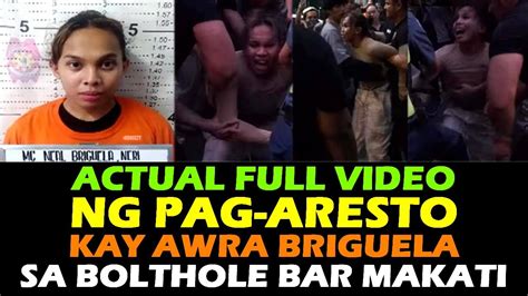 Actual Video Ng Pag Aresto Kay Awra Briguela Nagwala Hinuli Ng Mga