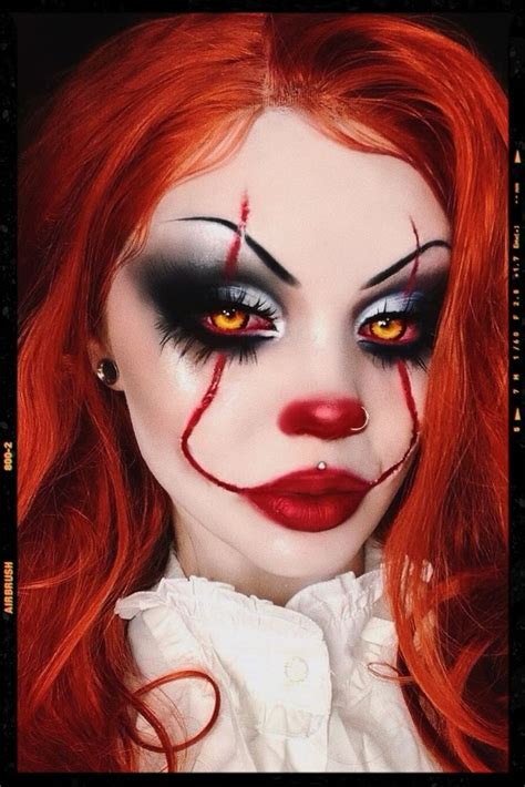 Pennywise Halloween Makeup Clown Creepy Halloween Makeup Amazing