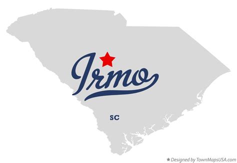 Map of Irmo, SC, South Carolina