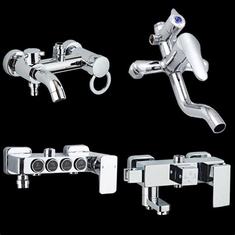 All Copper Shower Faucet Set Bathroom Hot And Cold Mixer Valve