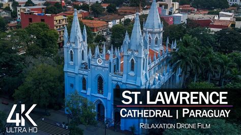 K St Lawrence Cathedral From Above San Lorenzo Paraguay