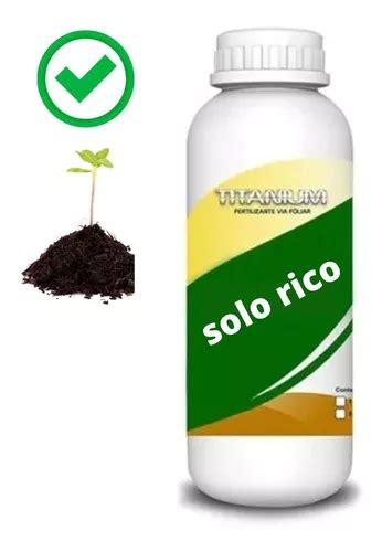 Titanium Sollus Calcitec Solo Rico Fertilizante Gal O Lt