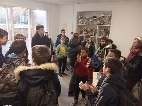 AS Boxe française 1ere compétition de lannée Collège Rene Bernier