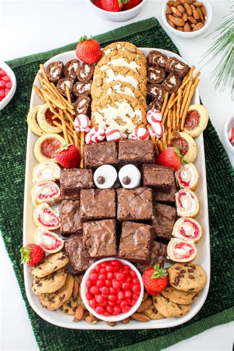 Christmas Dessert Charcuterie Board Rudolph The Red Nosed Reindeer