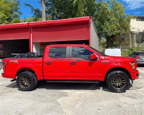 Ford F 150 Red Fuel Off Road Rebel 6 D681 Wheel Front