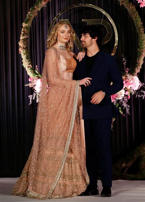 SOPHIE TURNER at Priyanka Chopra and Nick Jonas Wedding Reception in India 12/04/2018 – HawtCelebs