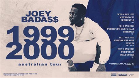 Joey Bada$$ Announces His First Australian Tour In Four Years ...