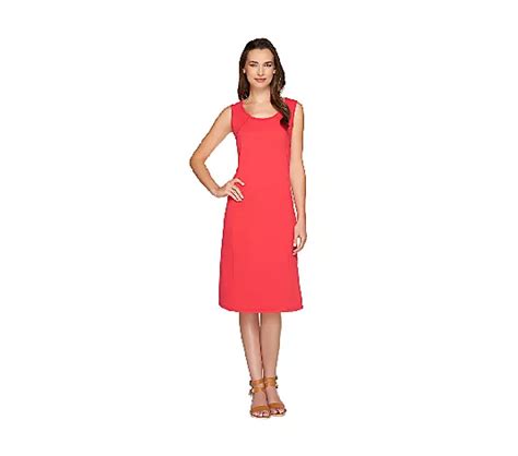 Susan Graver Weekend French Terry Sleeveless Dress