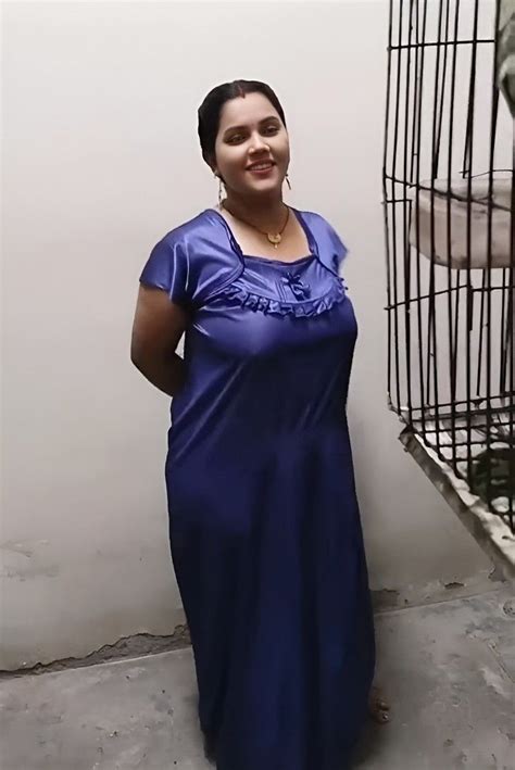 Aunty In Nighty