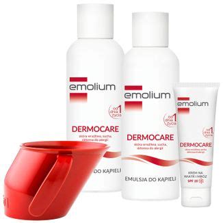 Zestaw Emolium Dermocare Krem Na Wiatr I Mr Z Spf Ml Emulsja