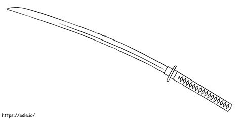 Sword 5 Coloring Pages Coloring Page