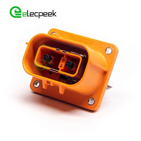 150a Hvil Socket High Voltage Interlock Connector 2pin 6mm Plastic W