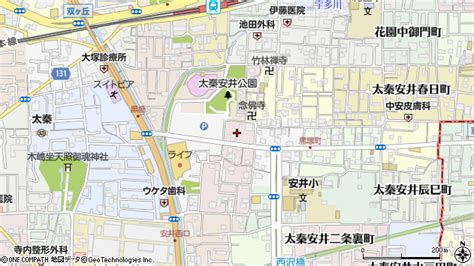 京都府京都市右京区太秦安井奥畑町 郵便番号 〒616 8082：マピオン郵便番号