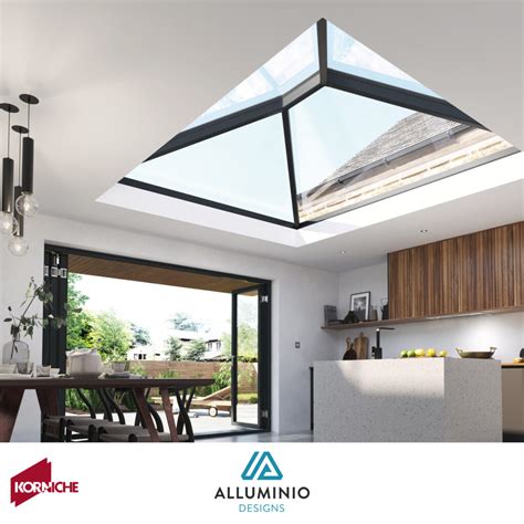 Korniche Aluminium Roof Lantern Alluminio Designs