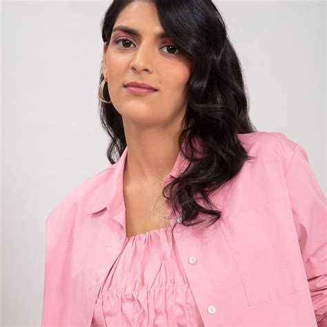 Buy Twenty Dresses By Nykaa Fashion Pink The Endless Comfort Shirt Online