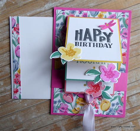 Special Waterfall Birthday Card For The Ink Stamp Share Blog Hop