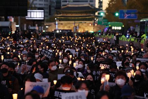 내일 서울 도심서 윤석열 퇴진 대규모 촛불 집회 네이트 뉴스