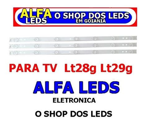 Kit Barras De Led Tv Cce Lt28g Lt29g Novo Nota Fiscal Frete grátis