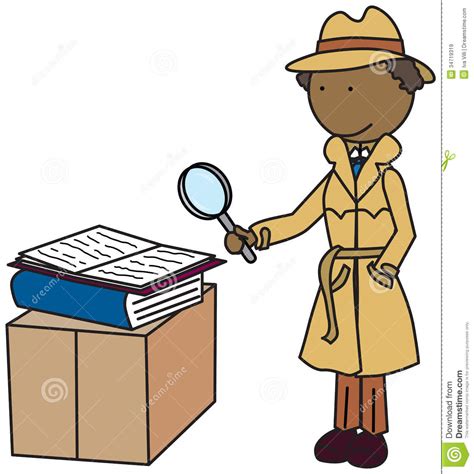 detective clipart word detective word transparent