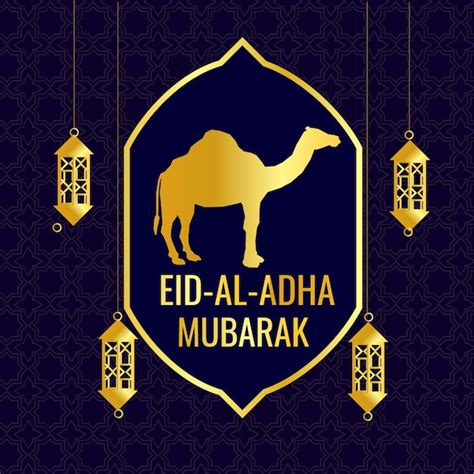 Premium Vektor Des Islamischen Festivals Eid Al Adha Mubarak Premium