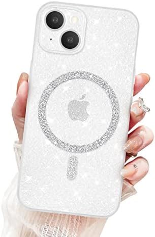 Newseego Custodia Per Iphone Glitter Trasparente Ragazze Donne