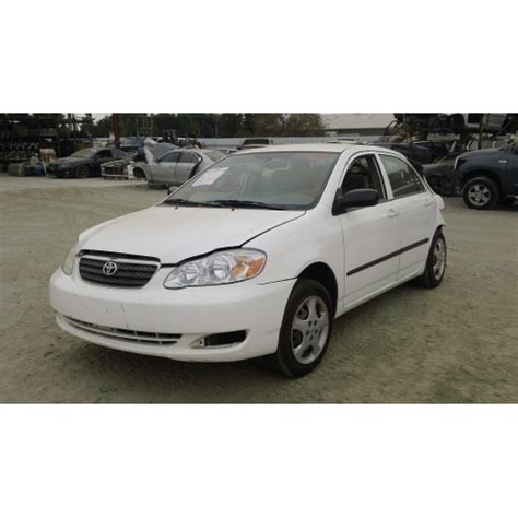 2005 Toyota Corolla Interior Parts