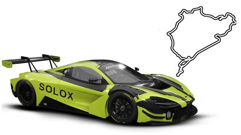 McLaren 720S GT3 EVO ACC Nordschleife Setup Qualy Race