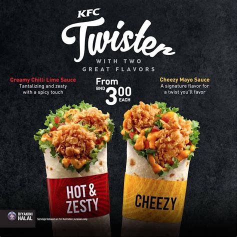 kfc launches twisters   exciting flavours
