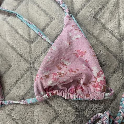 LSF X Hurley Bikini Reversible And So Cute Washed Depop