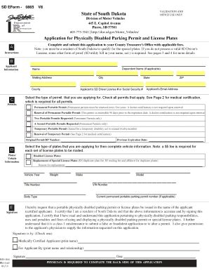 Fillable Online State Sd Sd Eform State Sd Fax Email Print