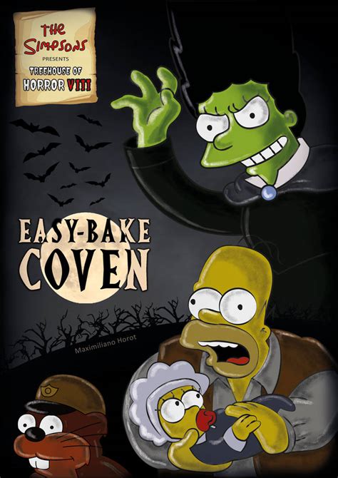 Simpsons Treehouse Of Horror Viii Easy Bake Coven By Mh Ilustraciones