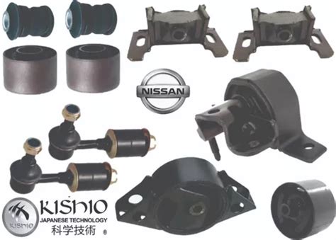 Soportes Motor Estabiliz Bujes Gomas Nissan Sentra B15 00 06 Meses