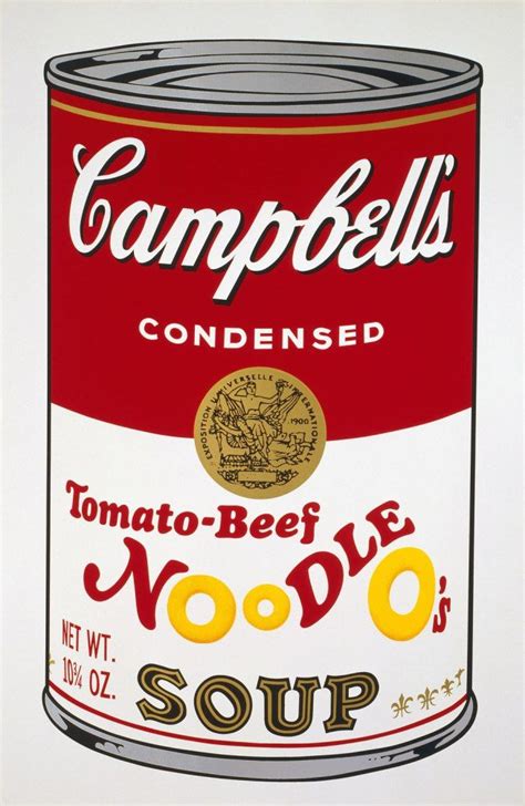 36 best Andy Warhol - Soup Cans images on Pinterest | Soups, Andy ...