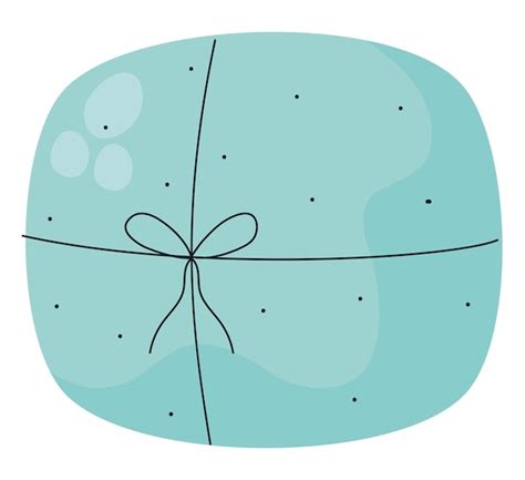 conception de cadeau bleu vecteur gratuite