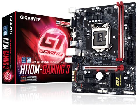 GA-H110M-Gaming 3 (rev. 1.0) Specification | Motherboard - GIGABYTE ...