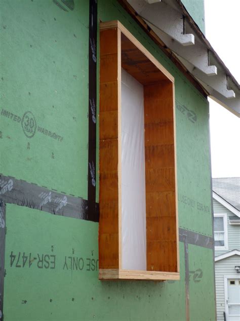 window frame extension  exterior insulation