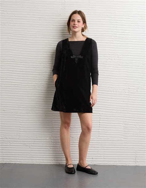 ae velvet mini dress mens womens jeans clothes accessories
