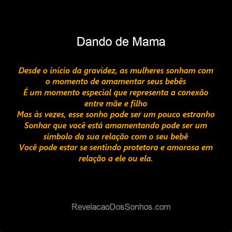 O Que Significa Sonhar Dando De Mamar - Sonhar Dando De Mama - NAZAEDU