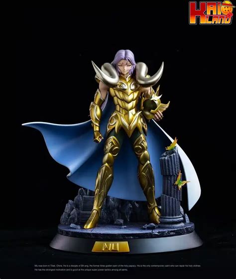 Saint Seiya Foc Studio Mu Resin Statue Kaioland