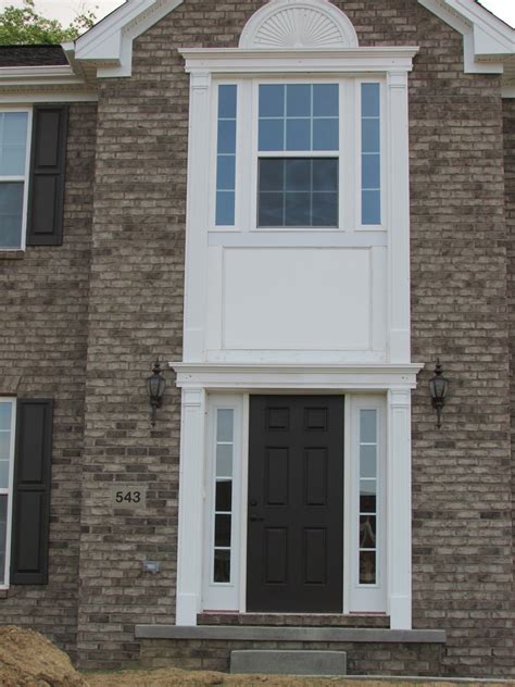 Savoy Ryan Home : Transom Window before and after - Once there wasn't
