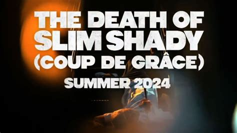 Eminem announces comeback album The Death of Slim Shady and reveals